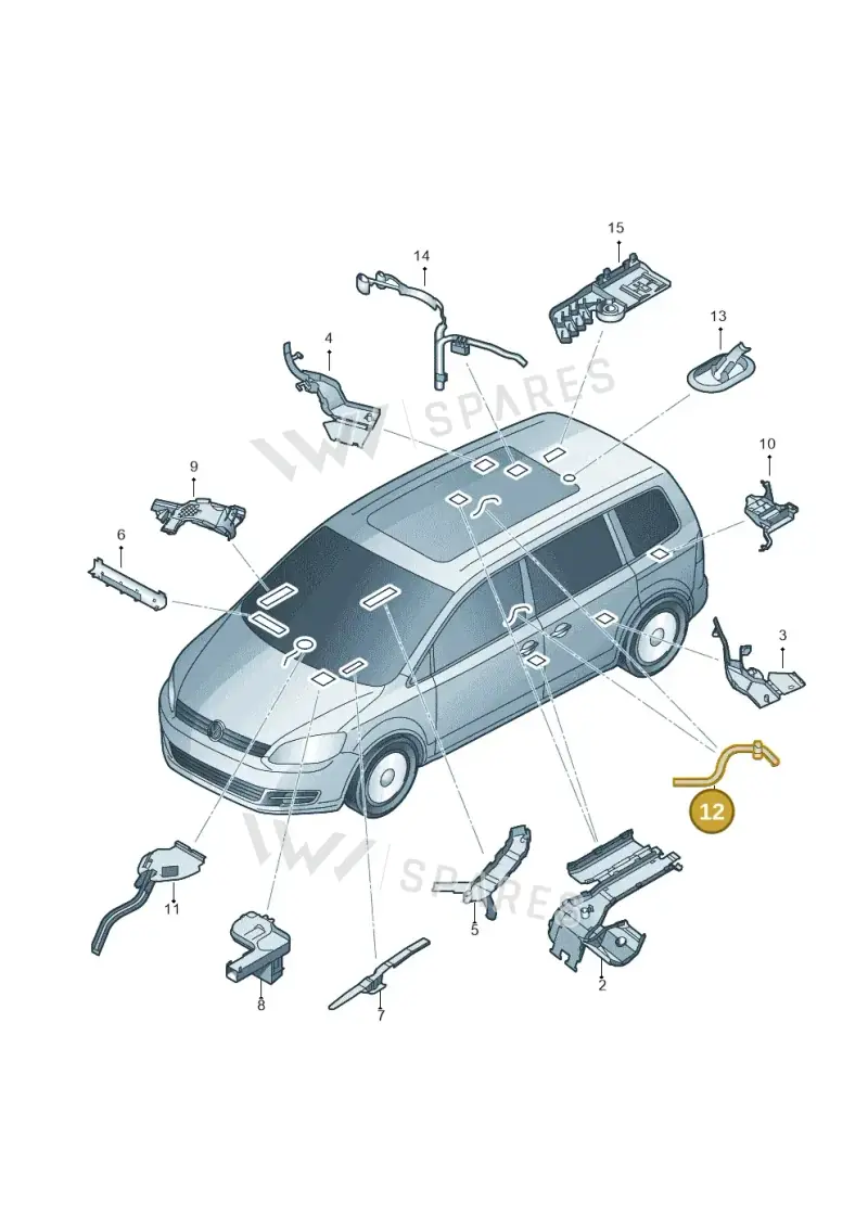 7N0971896D — SEAT Alhambra Stylance (2015-2022) diagram 689972010, position 12