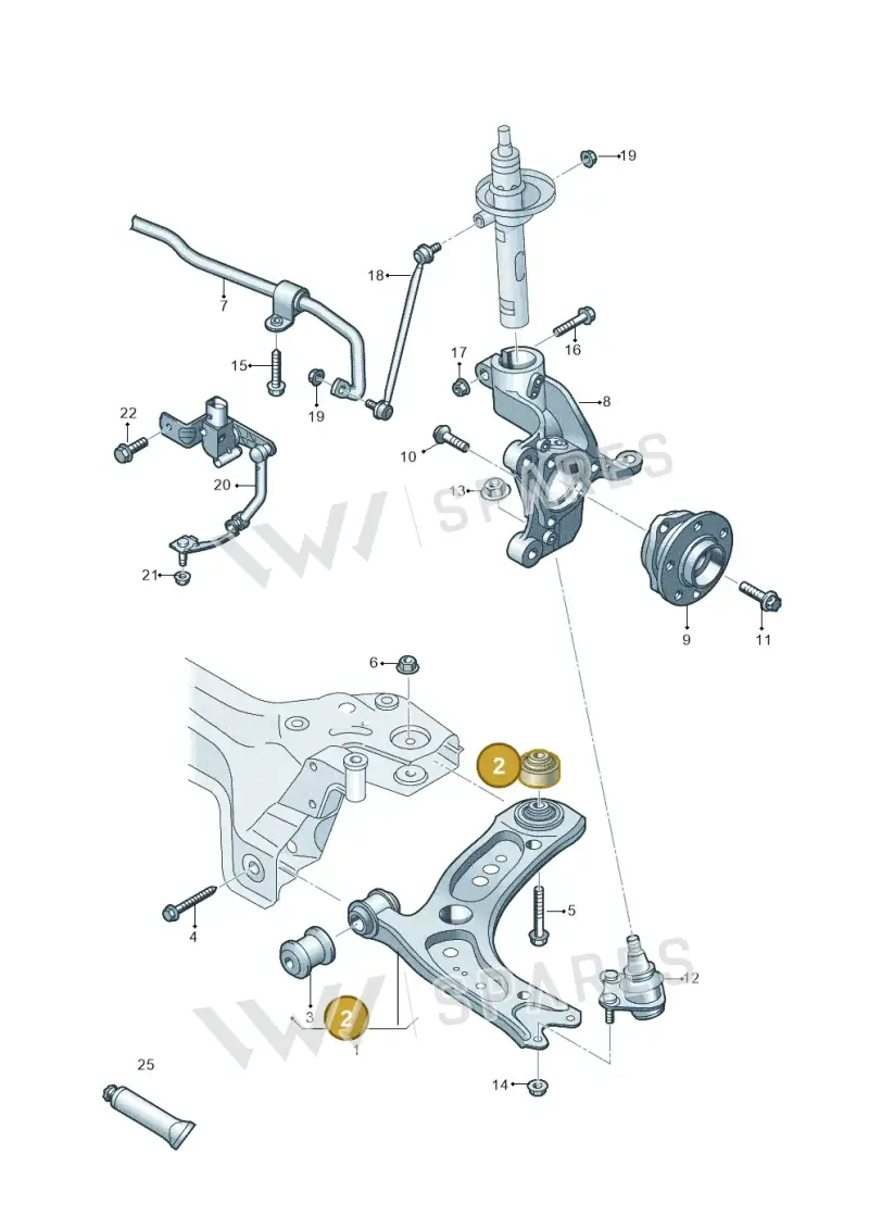 81A407183 — SEAT Formentor TSI CUPRA (2020-) diagram 827407000, position 2