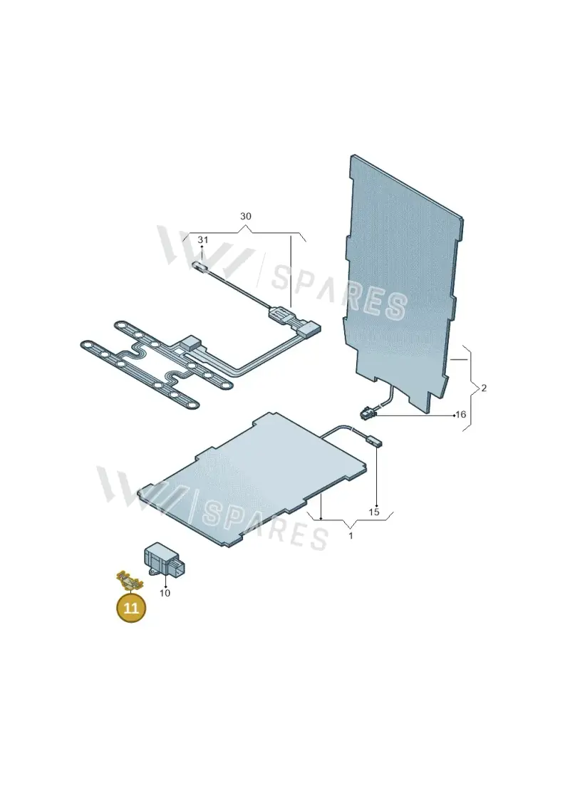 867955499 — SEAT Ibiza Stylance (2015-) diagram 672963000, position 11