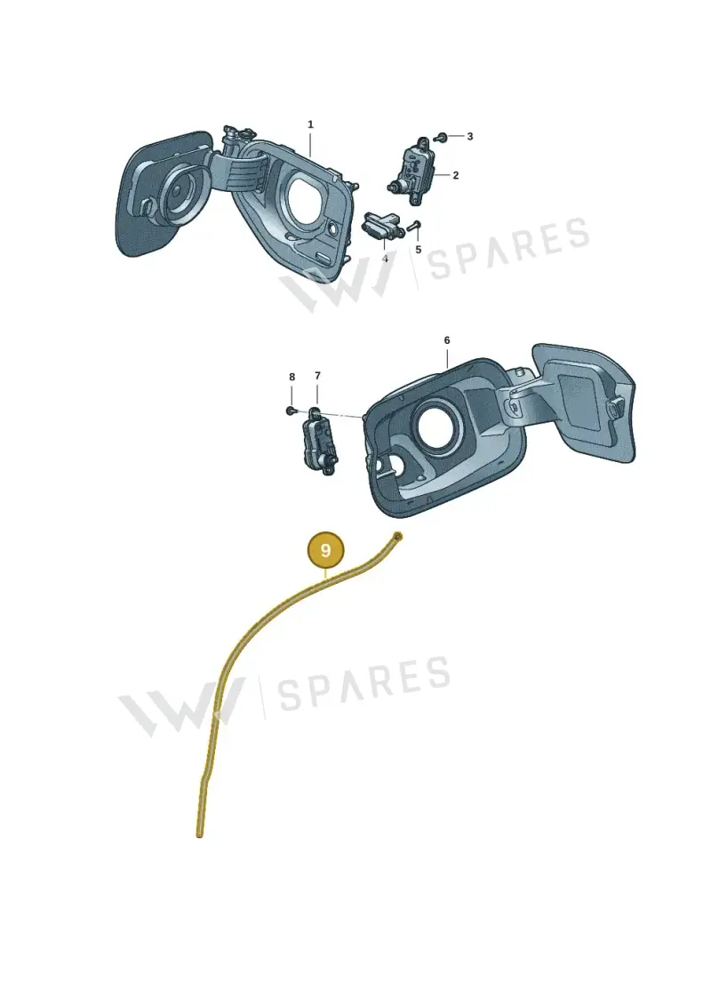 893809937 — SEAT Formentor TSI CUPRA (2020-) diagram 5fn809051, position 9