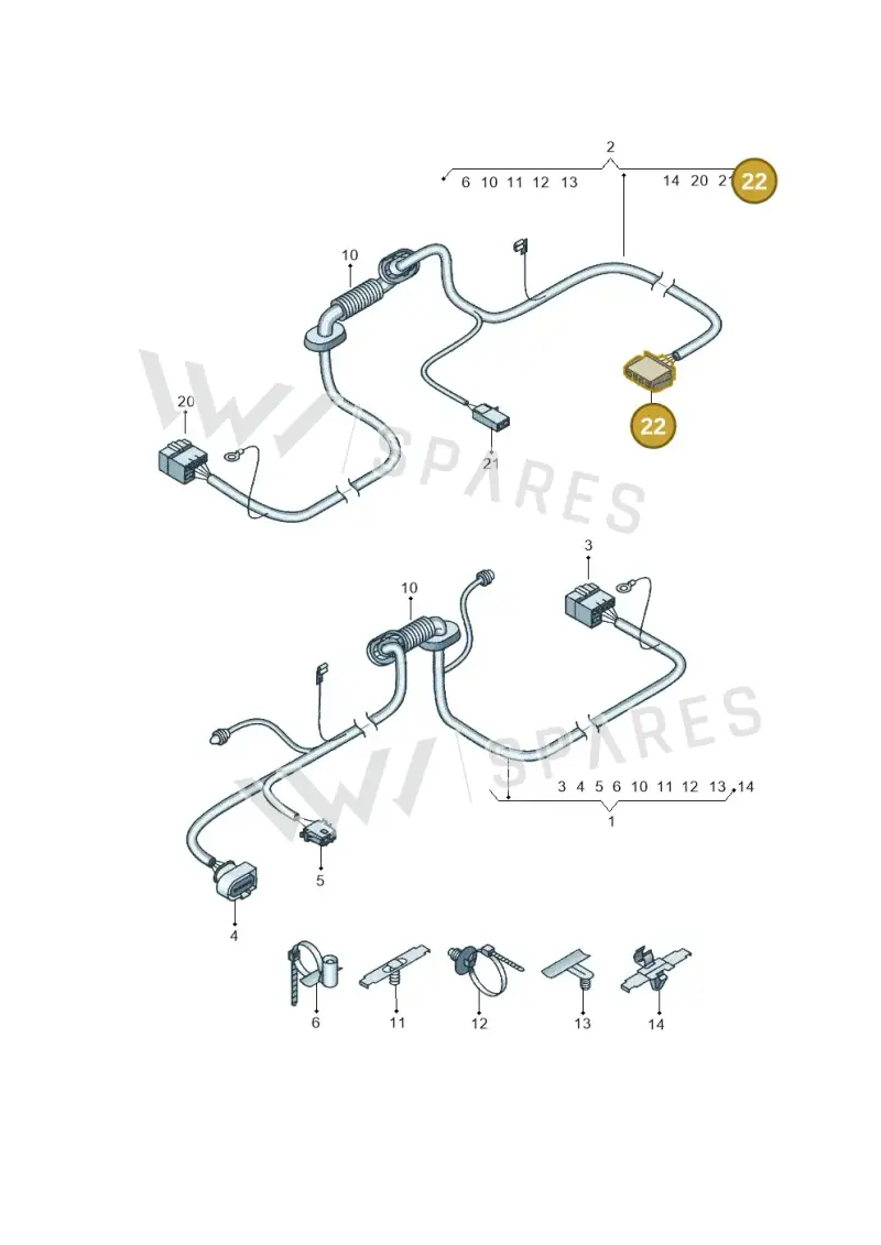 893971634 — SEAT Altea XL Reference (2013-2013) diagram 418972820, position 22