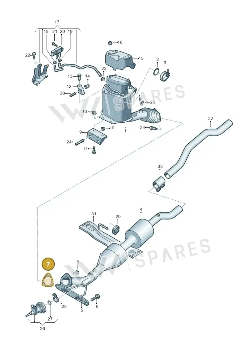 8D0253115C — SEAT Alhambra Stylance (2010-2013) diagram 689253700, position 7
