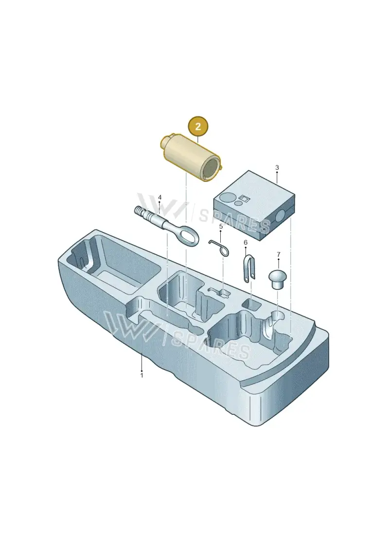 8E0012619A — SEAT Leon style (2019-) diagram 893011100, position 2