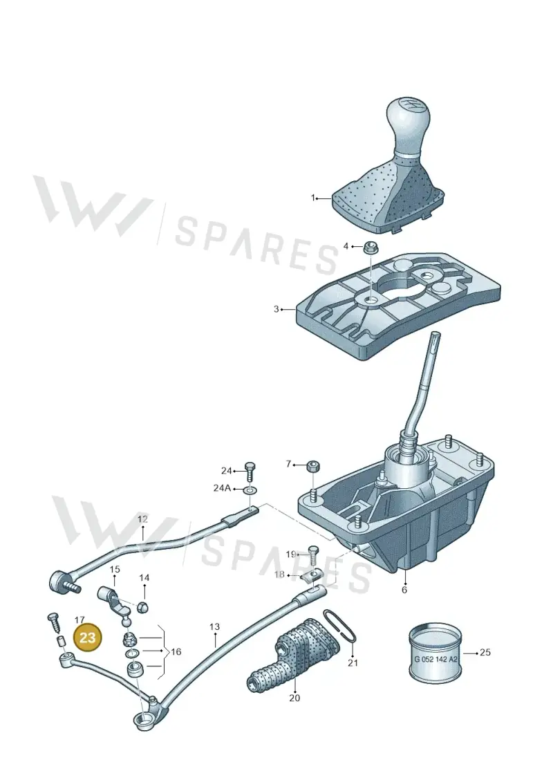 8E0711191 — SEAT Exeo ST Reference (2008-2011) diagram 249711400, position 23