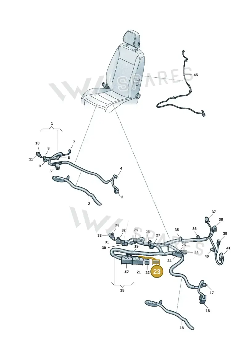 8E0972420 — SEAT Formentor TSI CUPRA (2020-) diagram 5fn972026, position 23
