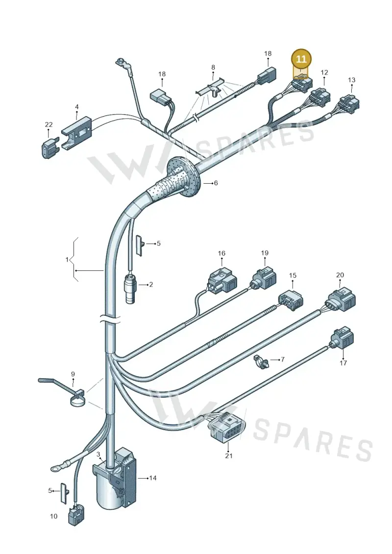 8E0972483 — SEAT Exeo ST Reference (2008-2011) diagram 249971000, position 11
