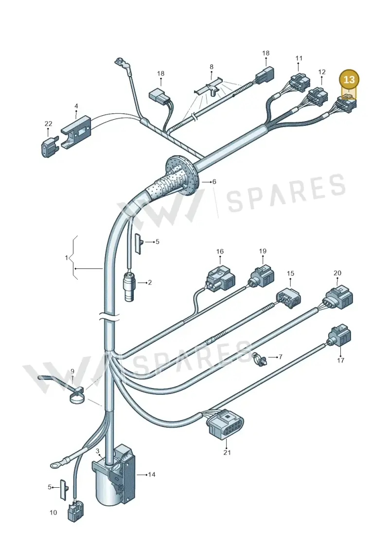 8E0972483B — SEAT Exeo ST Reference (2008-2011) diagram 249971000, position 13
