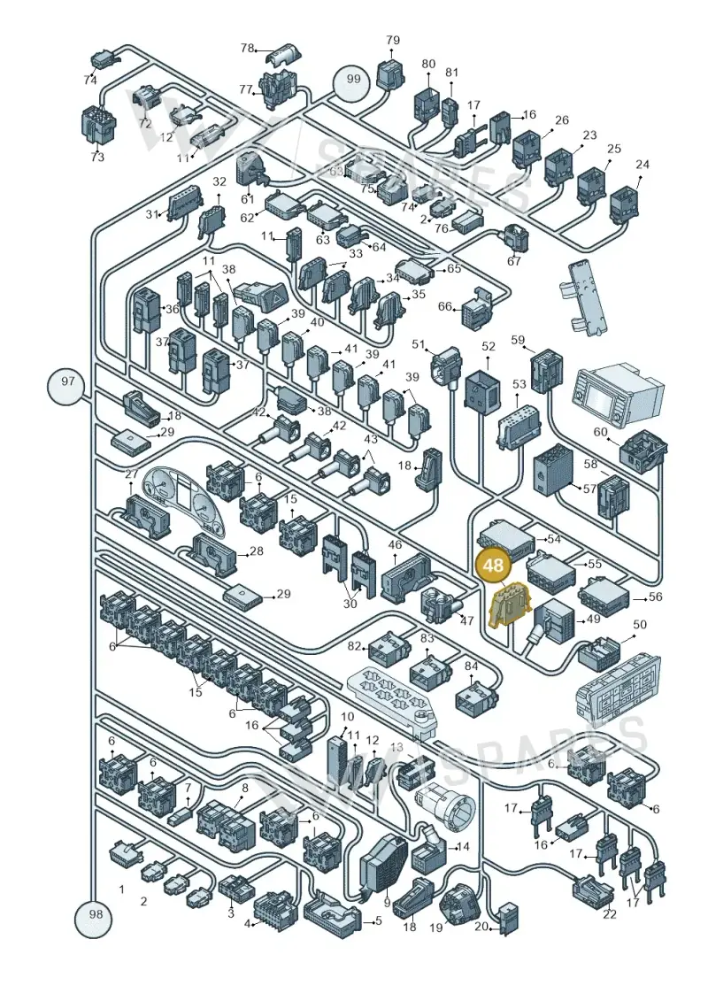 8E0972773 — SEAT Exeo ST Reference (2008-2011) diagram 454971820, position 48