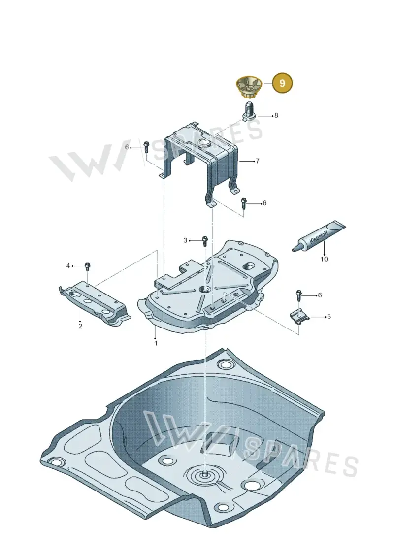 8K0803899 — SEAT Toledo Reference (2015-2019) diagram 639803300, position 9