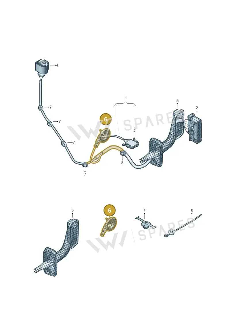8K0971841 — SEAT Mii electric (2020-2021) diagram 723972350, position 6