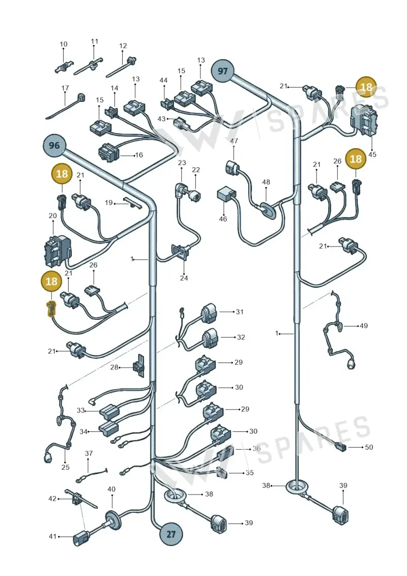 8K0972571 — SEAT Ibiza Reference (2012-2012) diagram 639971840, position 18