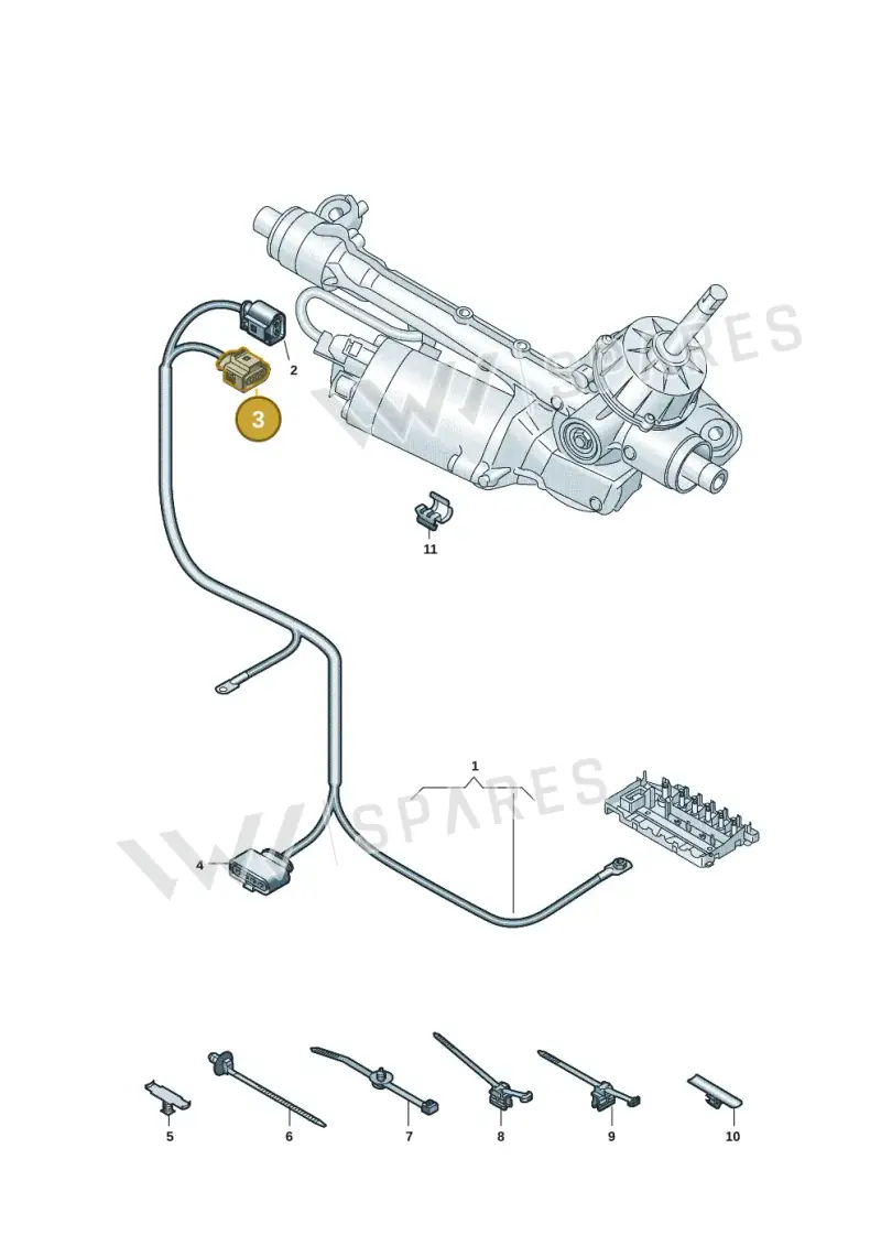 8K0973703G — SEAT Tavascan Cupra (2023-) diagram 10a971010, position 3