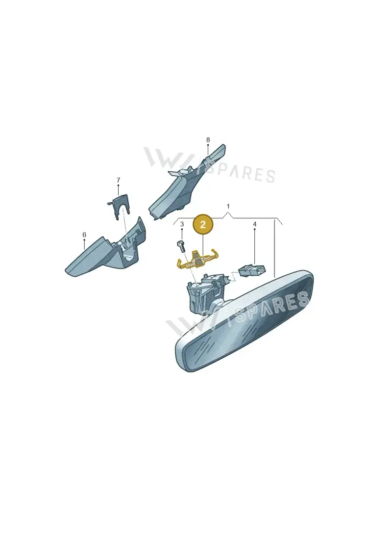 8S0857945 — SEAT Tavascan Cupra (2023-) diagram 10a857047, position 2