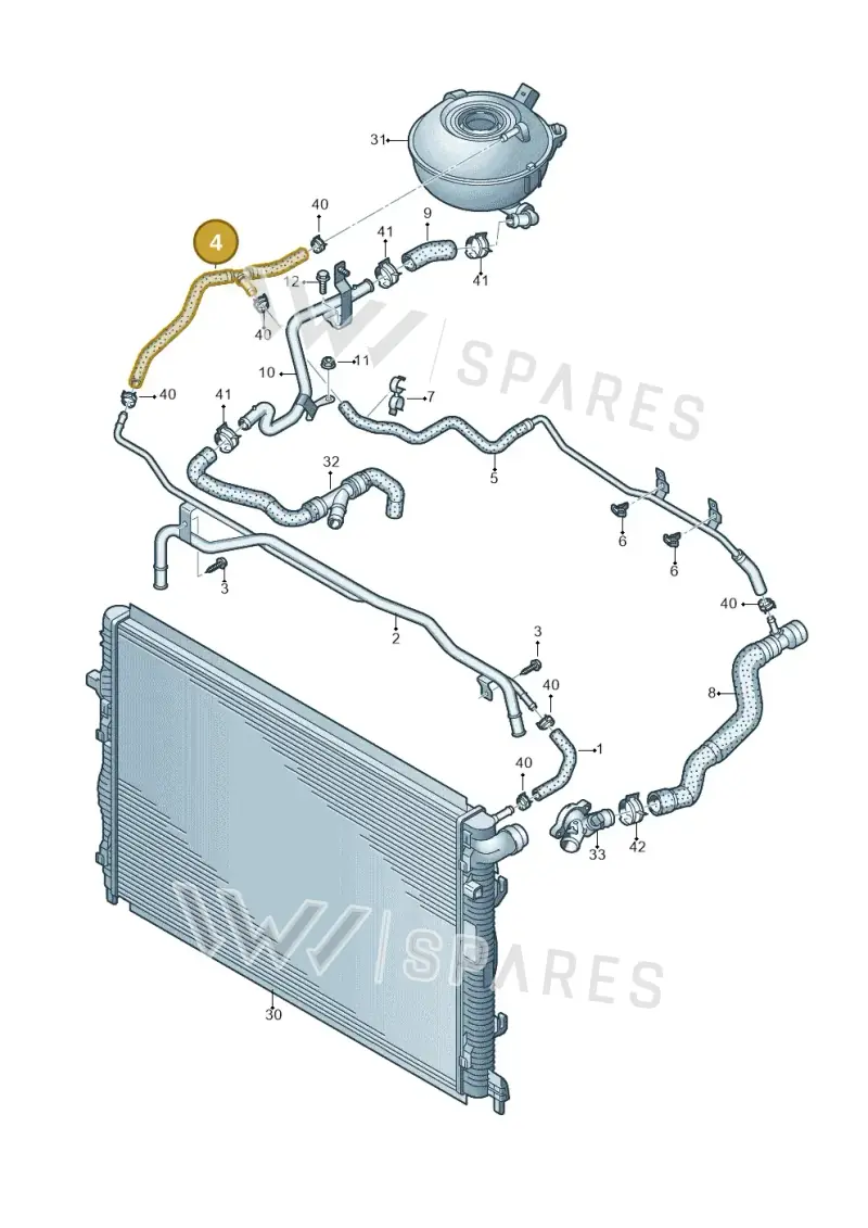 8V0121372 — SEAT Formentor TSI CUPRA (2020-) diagram 858121300, position 4