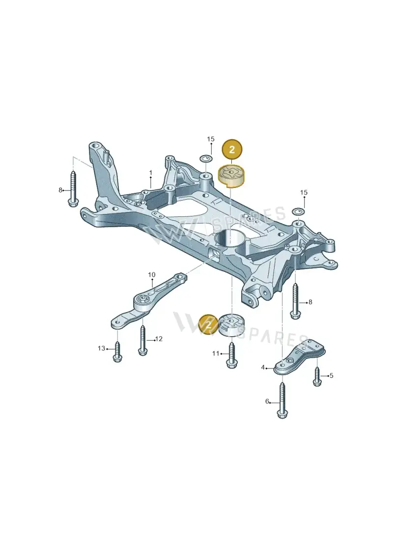 8V0198037 — SEAT Formentor TSI CUPRA (2020-) diagram 793199100, position 2