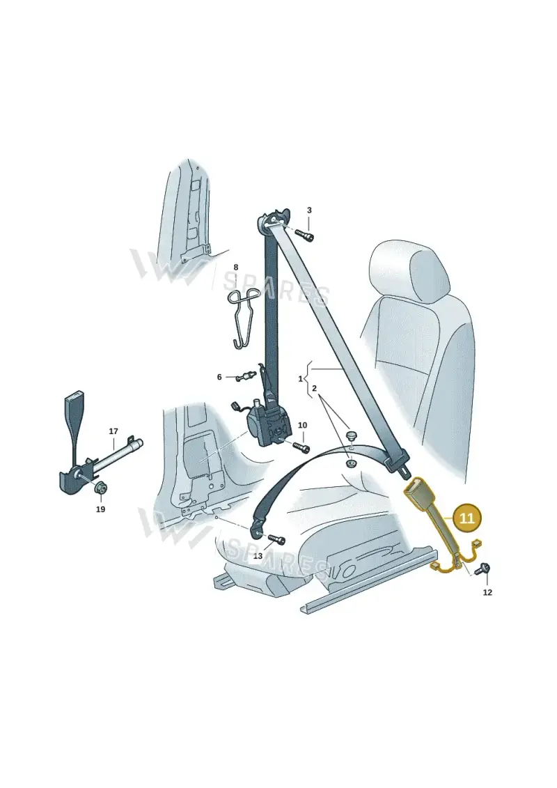8Y0857756AMNB — SEAT EBoost CUPRA (2021-) diagram 10a857600, position 11