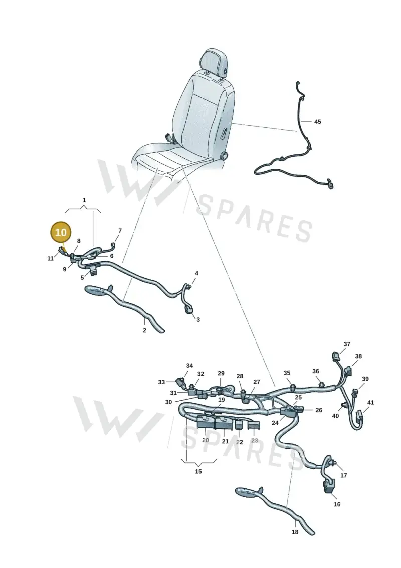 8Z0971848F — SEAT Formentor TSI CUPRA (2020-) diagram 5fn972026, position 10