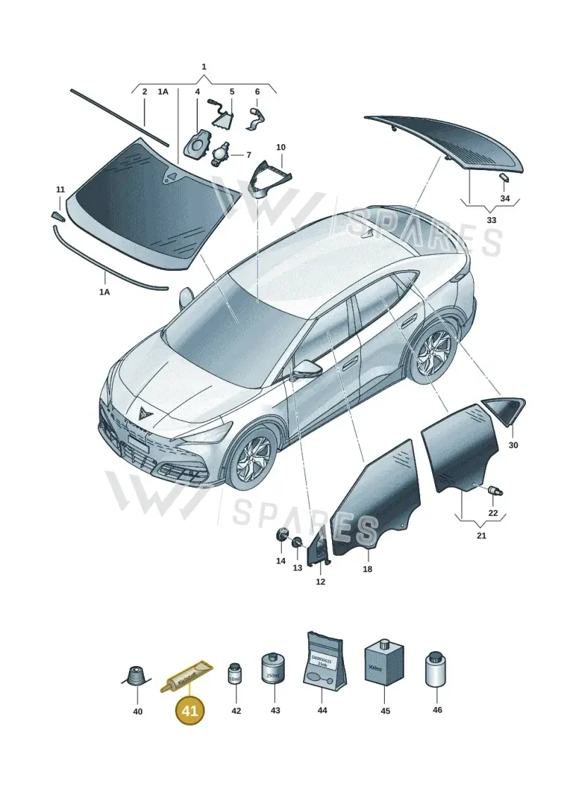 D169300M2 — SEAT Tavascan Cupra (2023-) diagram 20h845000, position 41