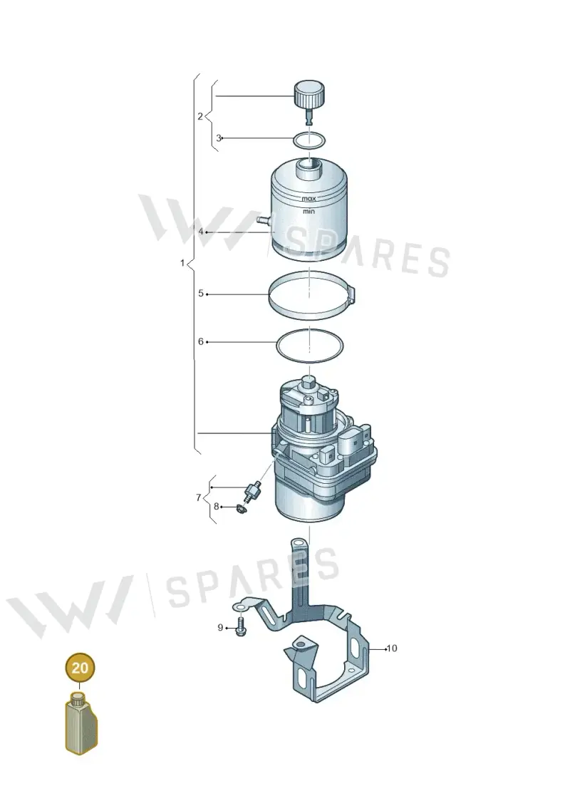 G004000M8 — SEAT Toledo Reference (2012-2015) diagram 672423450, position 20