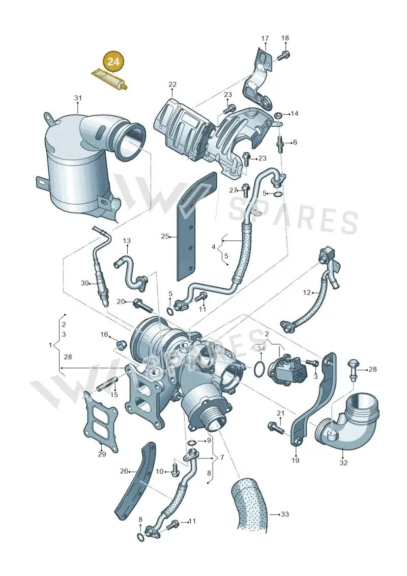 G052112A3 — SEAT Leon style (2019-) diagram 746145500, position 24