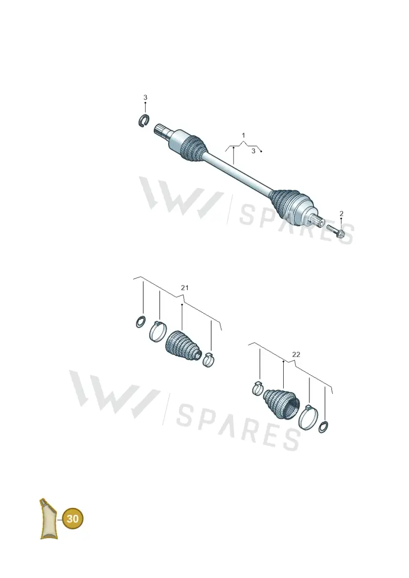 G052186A2 — SEAT Tavascan Cupra (2023-) diagram 10a501015, position 30