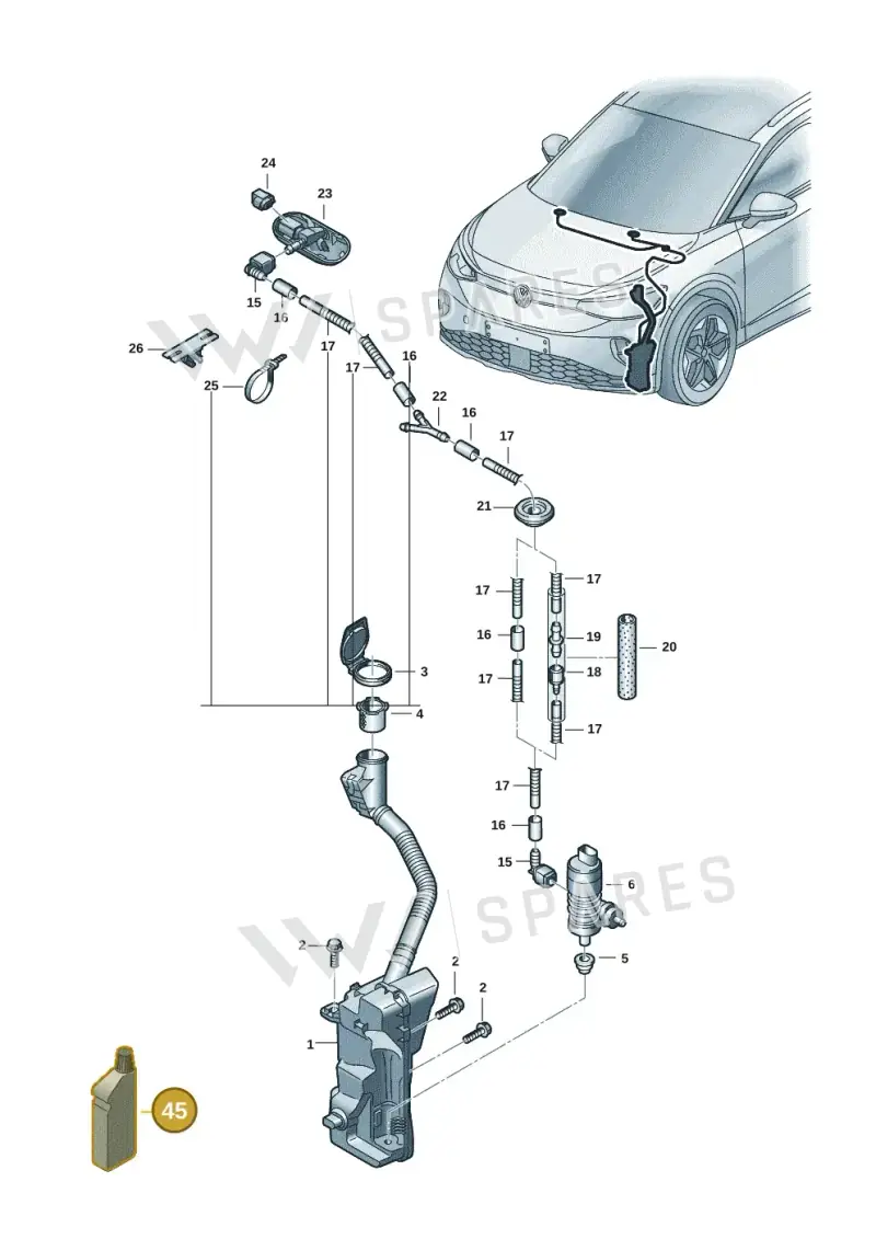G060164M4 — SEAT Tavascan Cupra (2023-) diagram 11a955010, position 45