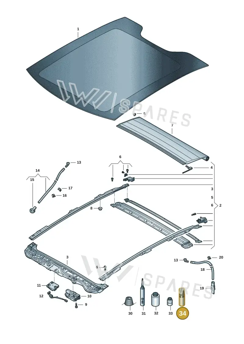 G065567A2 — SEAT Tavascan Cupra (2023-) diagram 20h877000, position 34