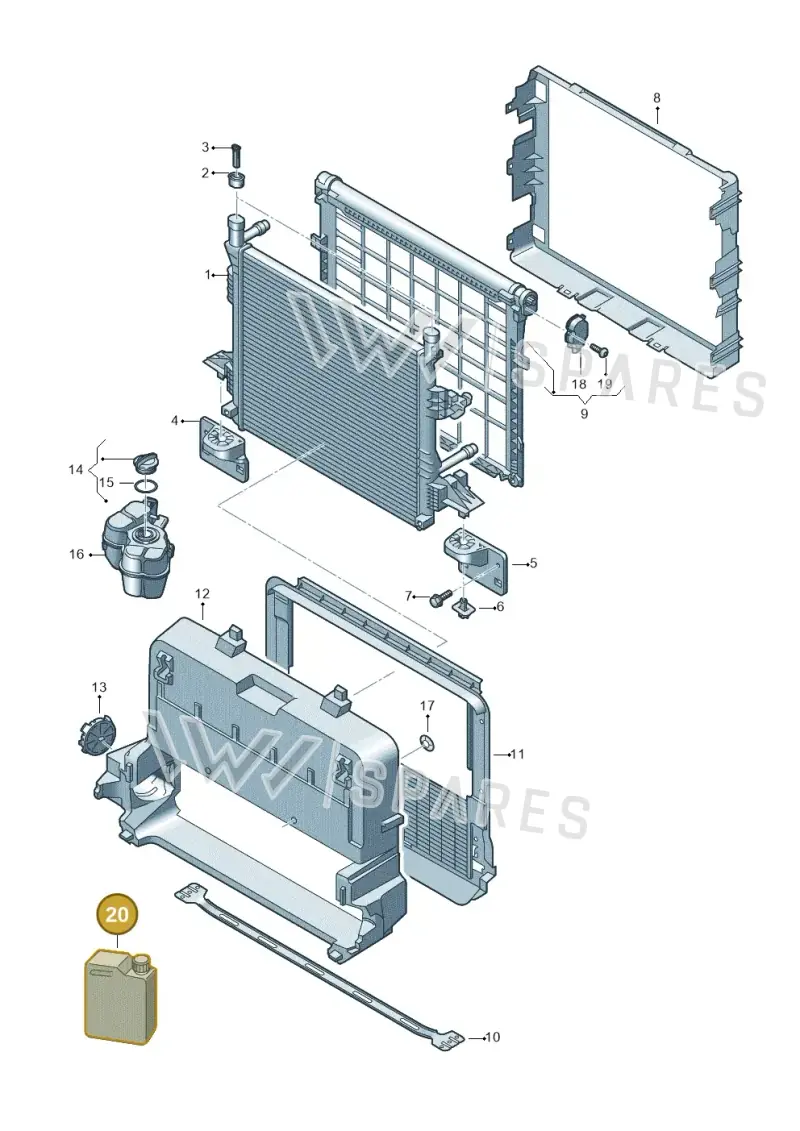 G12E100A8 — SEAT Tavascan Cupra (2023-) diagram 10a122100, position 20
