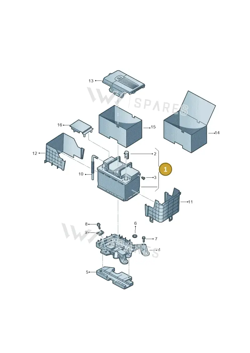JZW915089B — SEAT Alhambra Stylance (2010-2013) diagram 649915000, position 1