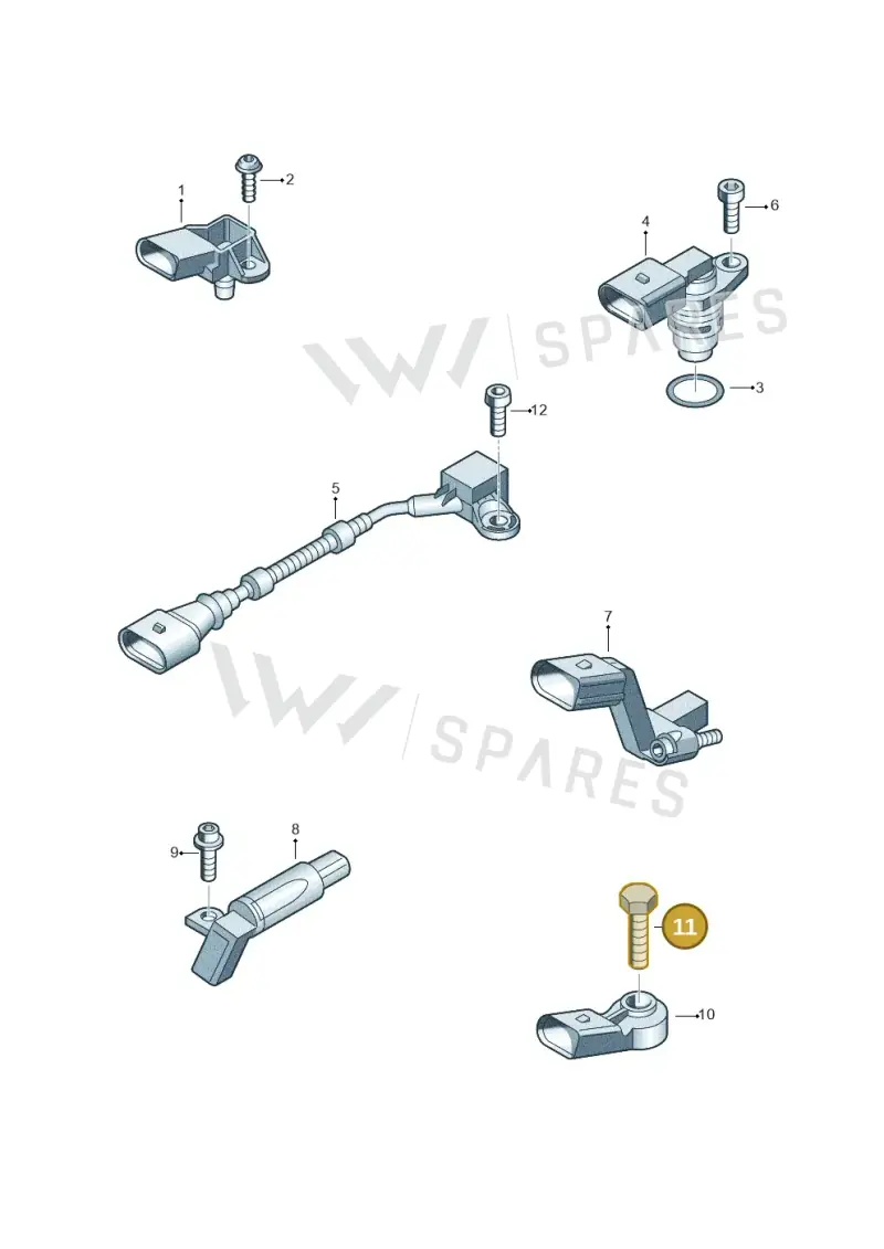 N01033520 — SEAT Toledo Reference (2012-2015) diagram 672906000, position 11