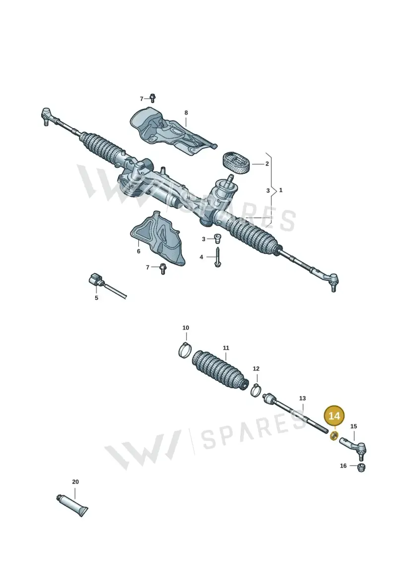 N01116417 — SEAT Formentor TSI CUPRA (2020-) diagram 5h0423050, position 14