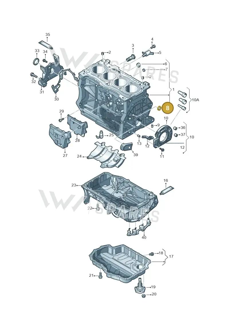N0119096 — SEAT Formentor TSI CUPRA (2020-) diagram 827103017, position 8