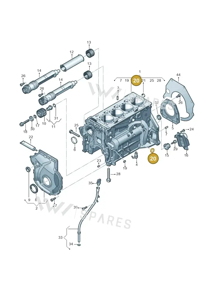 N0119194 — SEAT Formentor TSI CUPRA (2020-) diagram 746103100, position 20