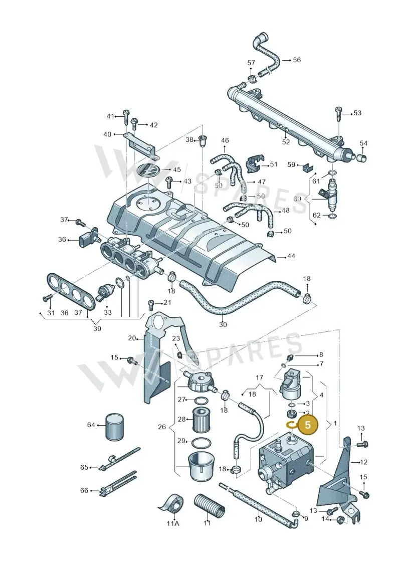 N0122871 — SEAT Ibiza Reference (2012-2012) diagram 672133420, position 5