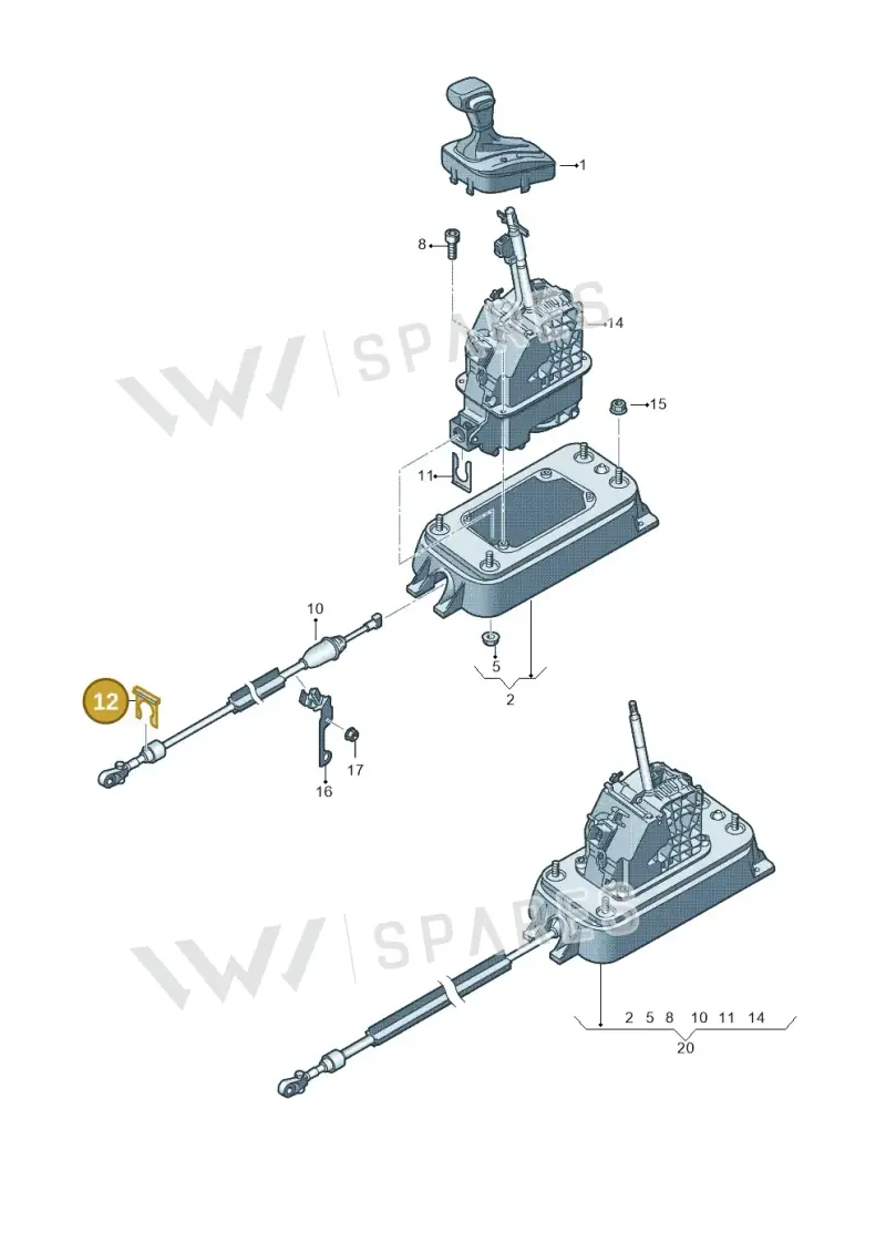 N0123225 — SEAT Ibiza Reference (2012-2012) diagram 672713100, position 12
