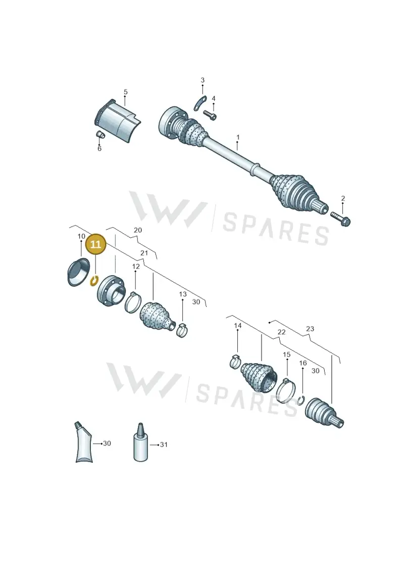 N0123741 — SEAT Leon style (2019-) diagram 746407500, position 11