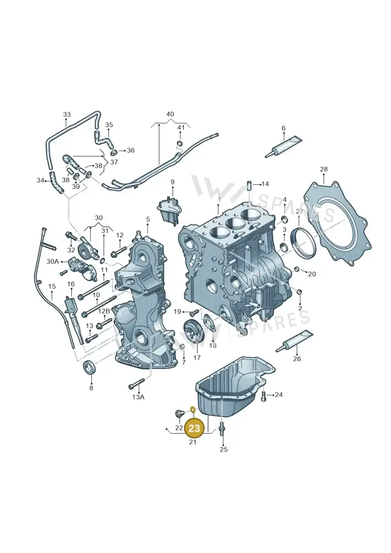 N0138492 — SEAT IBIZA                  06> (2005-) diagram 253103030, position 23