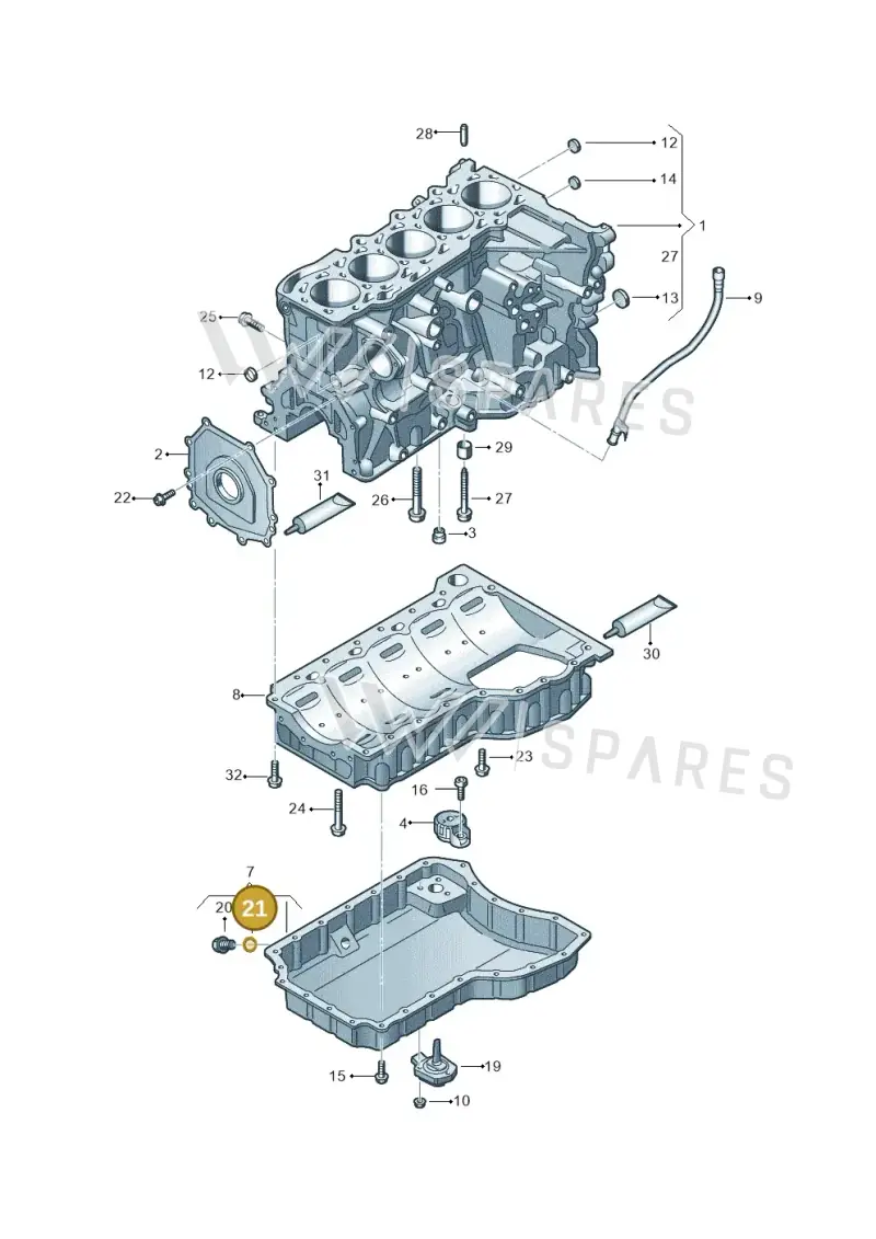 N0138495 — SEAT Formentor TSI CUPRA (2020-) diagram 898103100, position 21