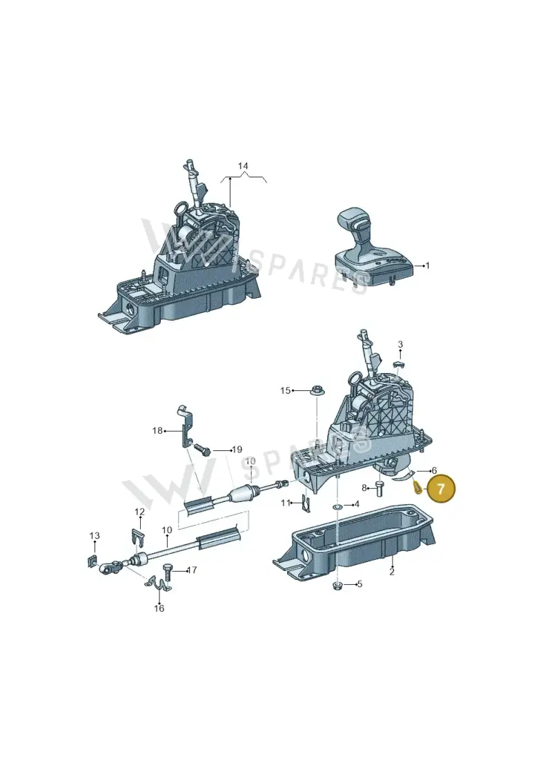 N01395819 — SEAT ALTEA                  07> (2006-) diagram 418713100, position 7