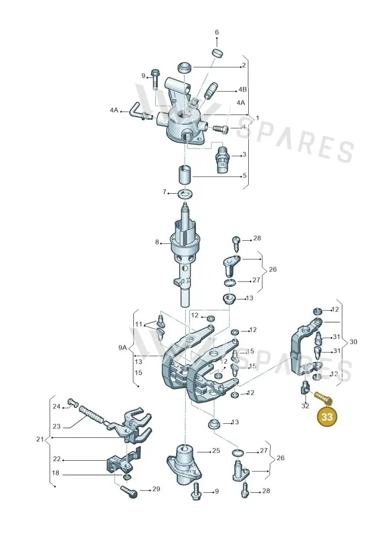 N0147135 — SEAT IBIZA                  06> (2005-) diagram 253311900, position 33