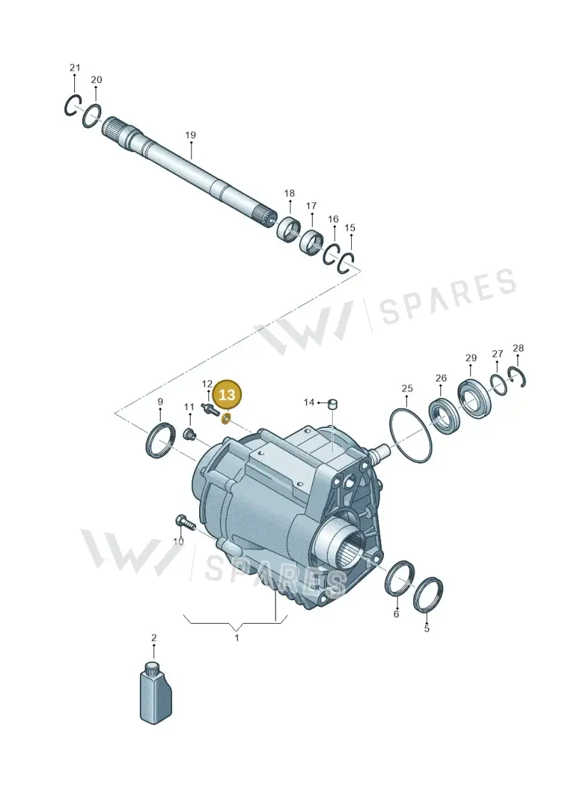 N0154027 — SEAT Formentor TSI CUPRA (2020-) diagram 858409500, position 13