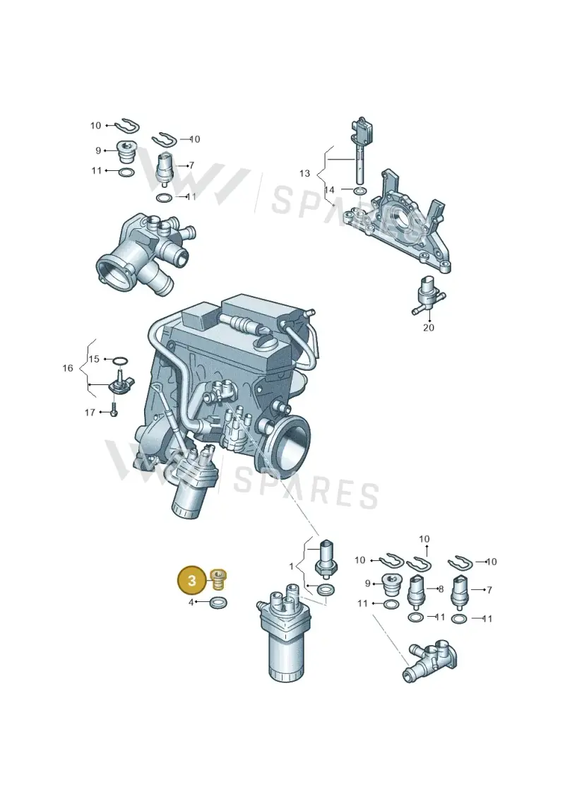 N0160243 — SEAT Toledo Reference (2012-2015) diagram 253919400, position 3