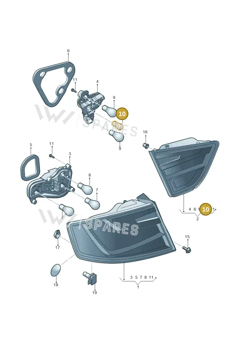 N0177186 — SEAT Toledo Reference (2015-2019) diagram 742945000, position 10