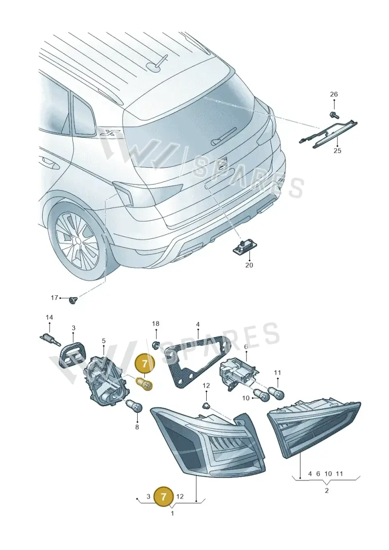 N0177326 — SEAT Arona FR (2017-) diagram 471945100, position 7