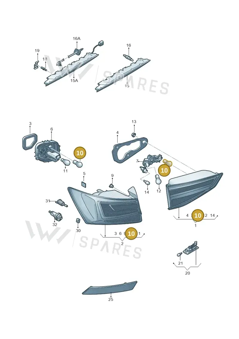 N0177326 — SEAT Ateca Style (2016-) diagram 893945000, position 10