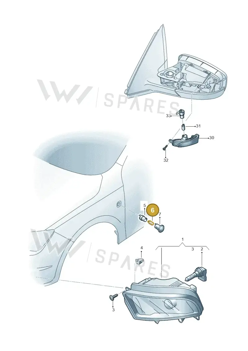N01775311 — SEAT Toledo Reference (2015-2019) diagram 742941900, position 6