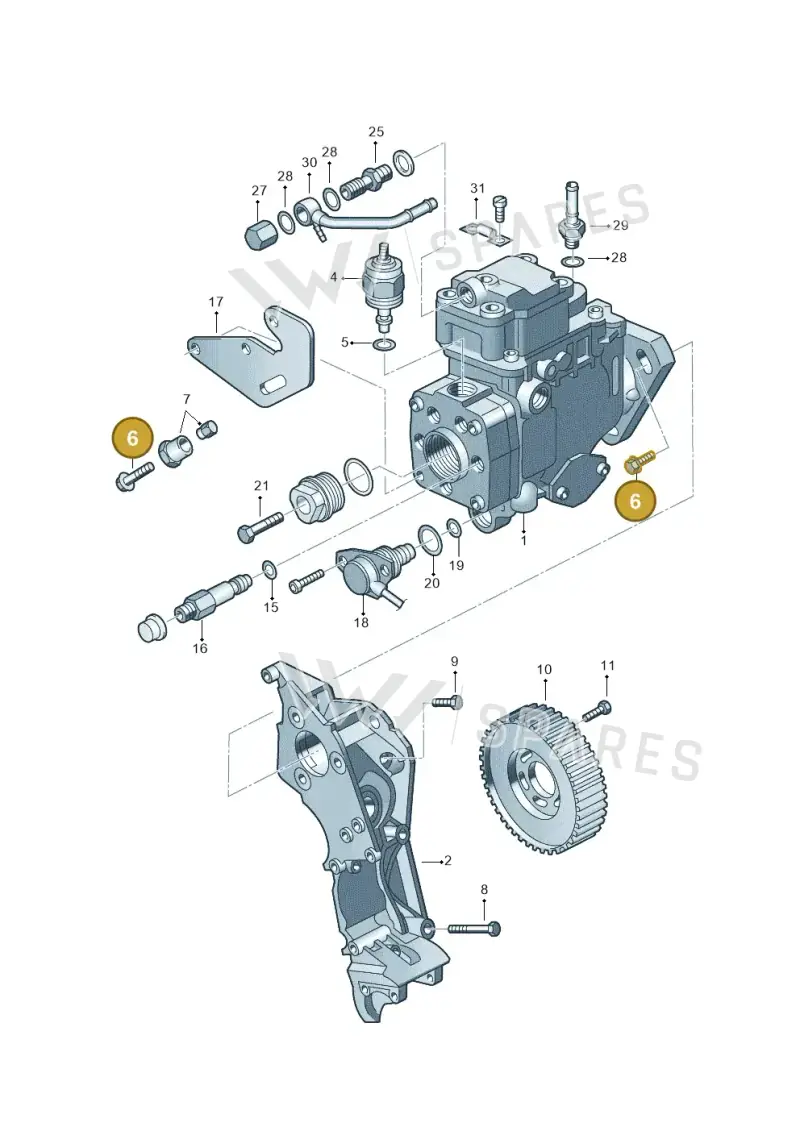 N0195036 — SEAT IBIZA                  06> (2005-) diagram 194130200, position 6