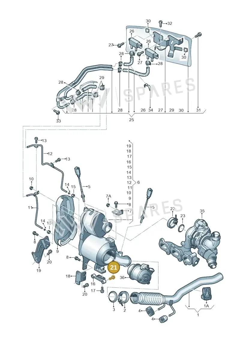N0195315 — SEAT Ibiza Stylance (2015-) diagram 773253540, position 21