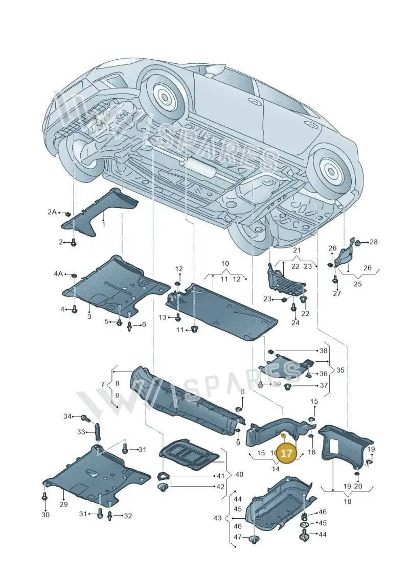 N0200331 — SEAT Arona FR (2017-) diagram 835825000, position 17