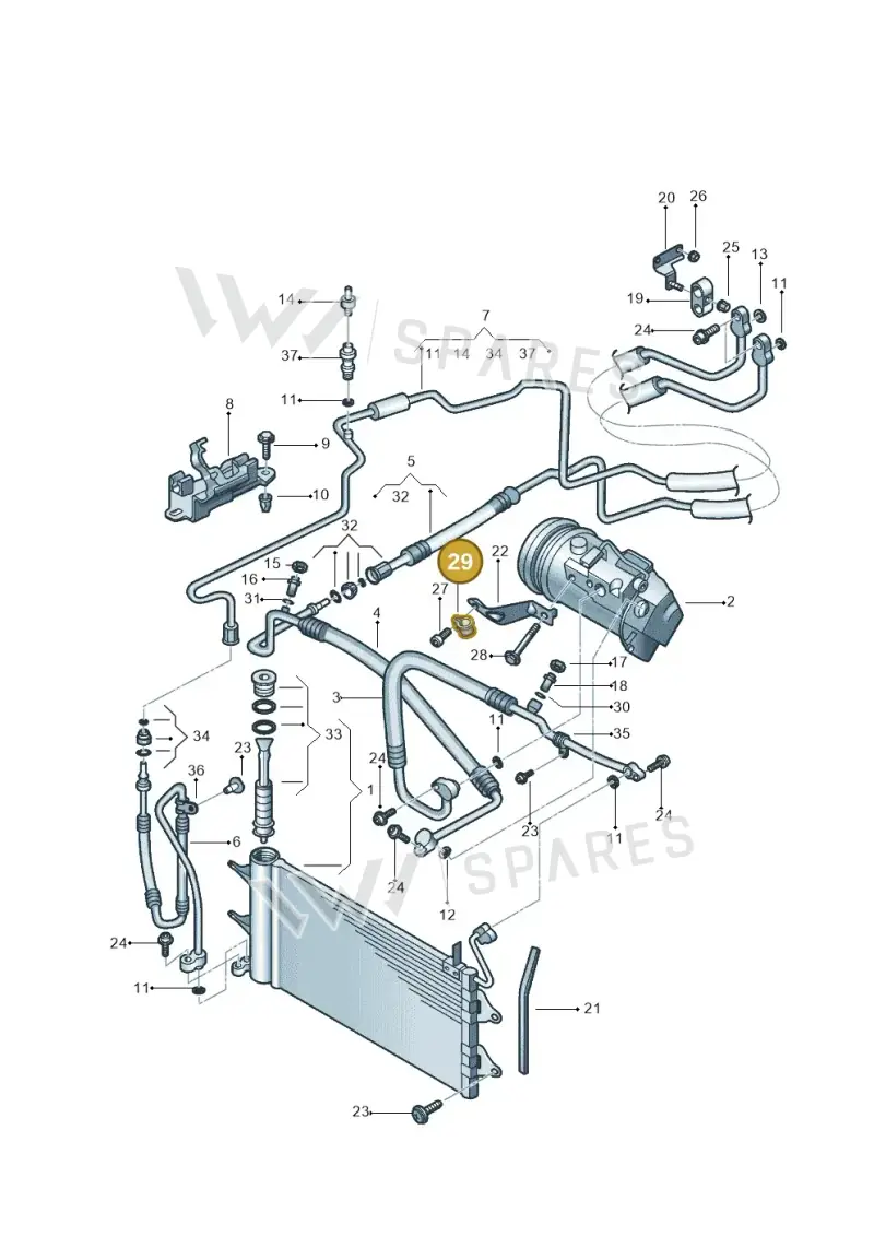N0206474 — SEAT Ibiza Reference (2012-2012) diagram 253260410, position 29